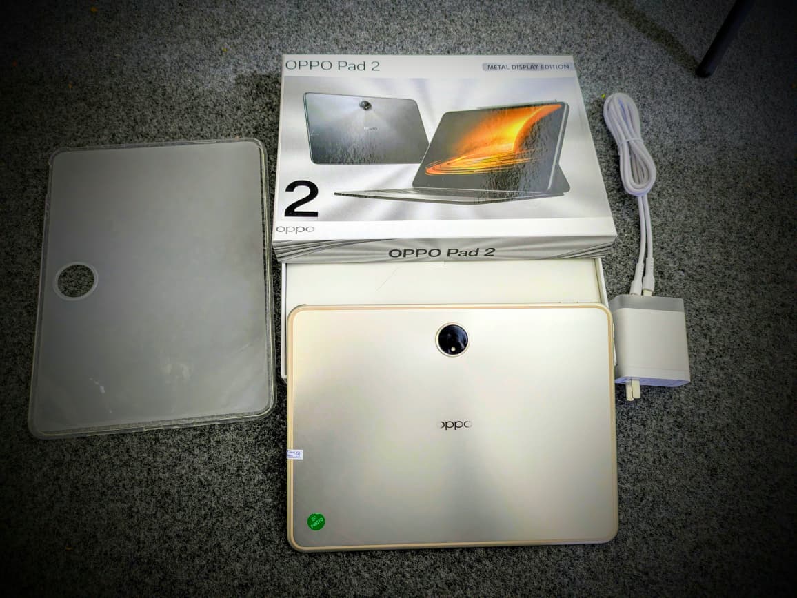 Oppo Pad 2 With Box Accessories