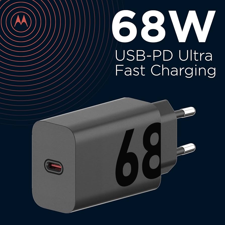 Motorola TurboPower 68W Adopter (100% Original)