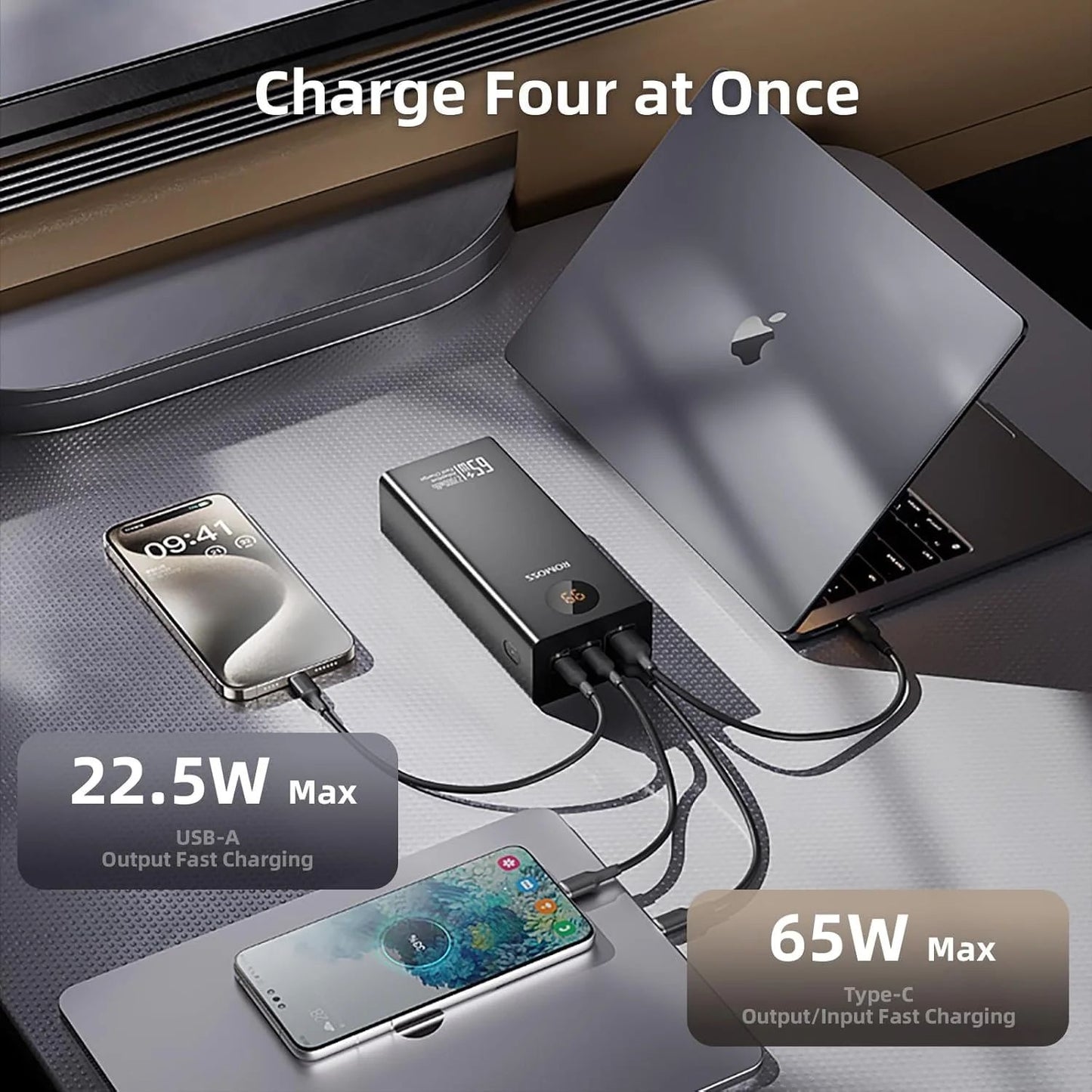 ROMOSS 27,000mAh 65W Power Bank