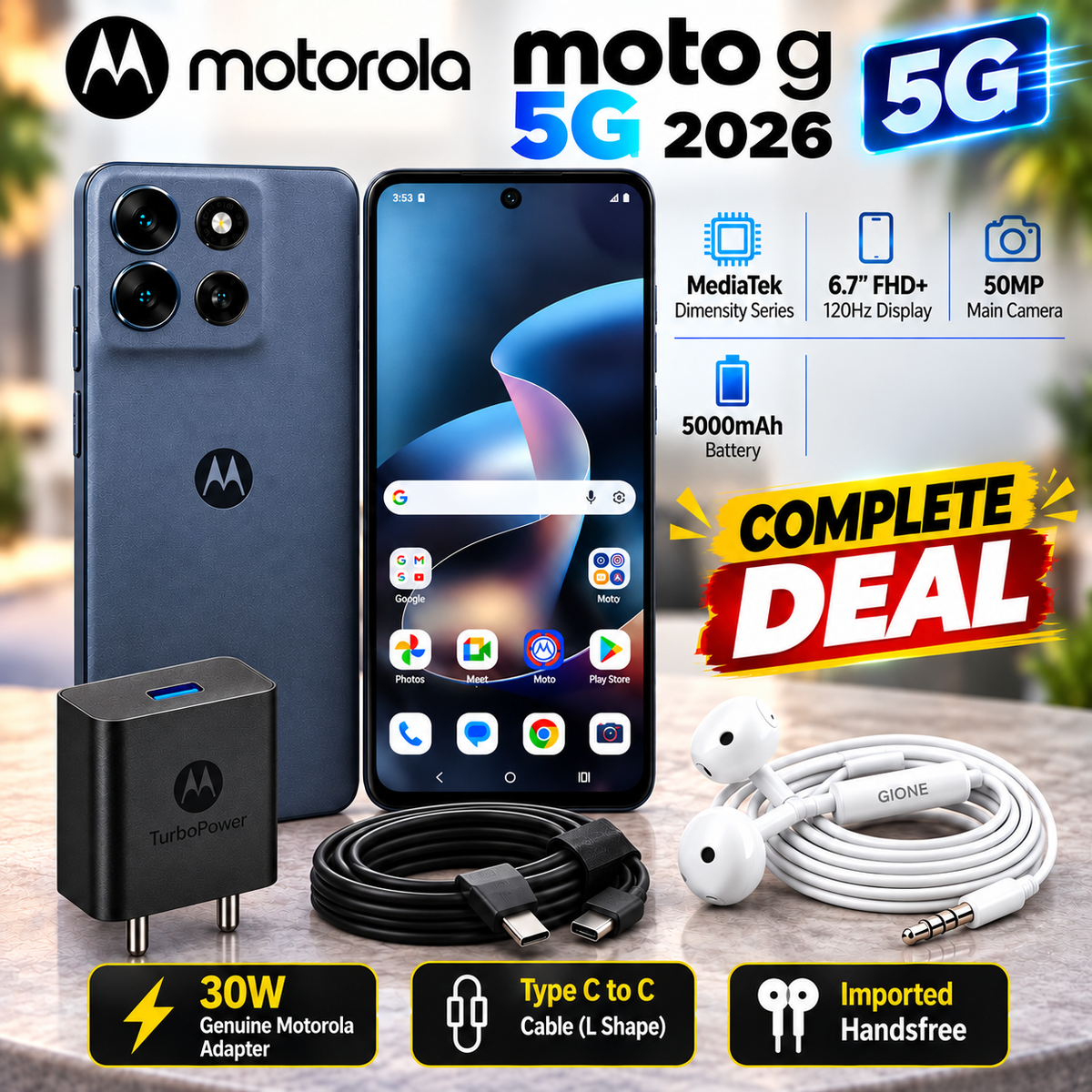 Motorola Moto G 5G (2026) Deal